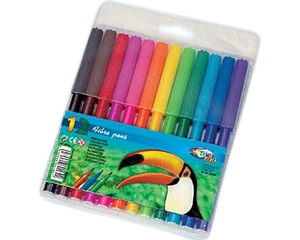 Flomasteri 12 kr�sas